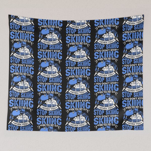 Item preview, Endless Slopes - Ageless Skiing Spirit Design designed and sold by Pobru.