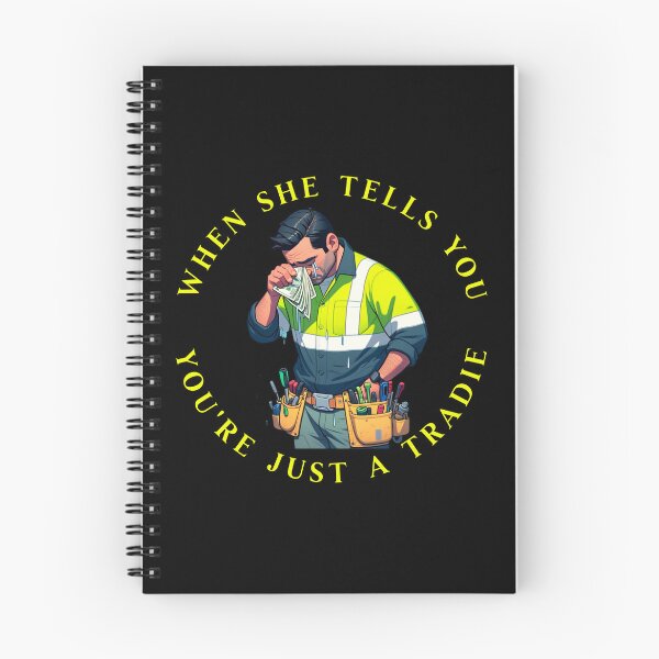 Item preview, Tradie Funny Money Crying Blue Collar designed and sold by AoraDesign.