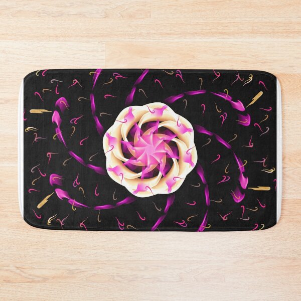 Item preview, Rose Pattern with Pink Spirals designed and sold by Victoria Rose.