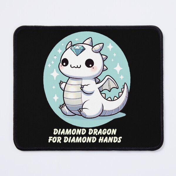 Item preview, Year of the Dragon - Diamond Dragon for Diamond Hands! designed and sold by designedfeeling.