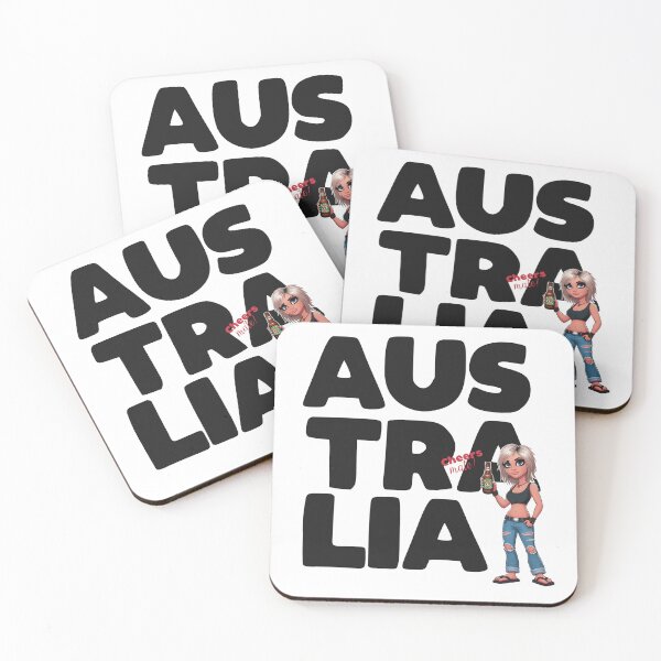 Item preview, Aussie Girl character TSHIRT design designed and sold by FunkiFish.