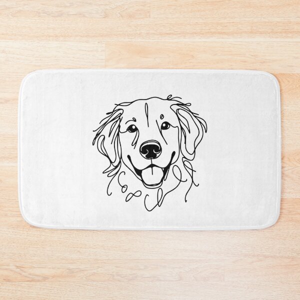 Item preview, Retriever One-Line Drawing designed and sold by FanCollection.