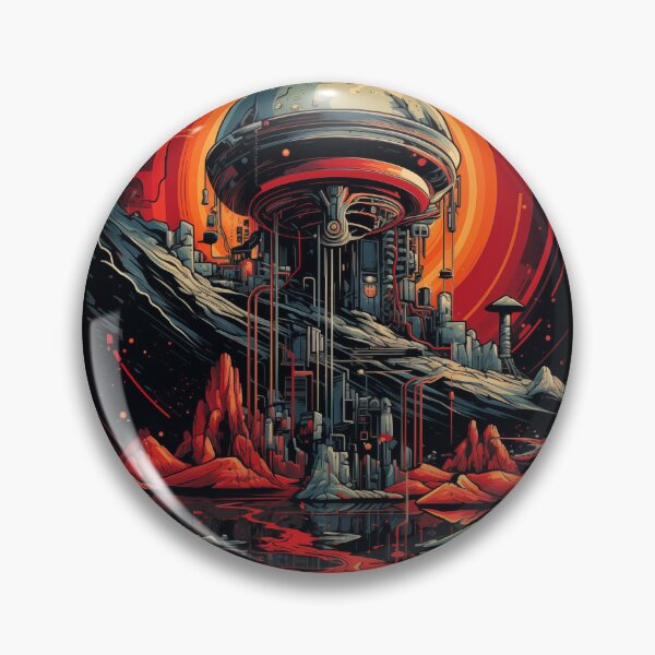 Item preview, Carmine Outpost designed and sold by robertmullineux.
