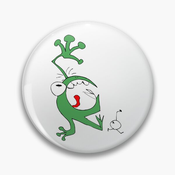 Item preview, Alien being chased by Monster designed and sold by littletinyspark.