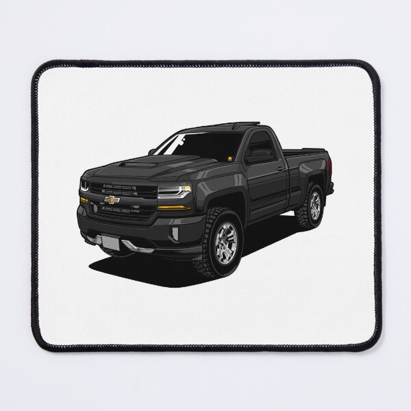 Item preview, Chevrolet Silverado Black designed and sold by vektoranda.