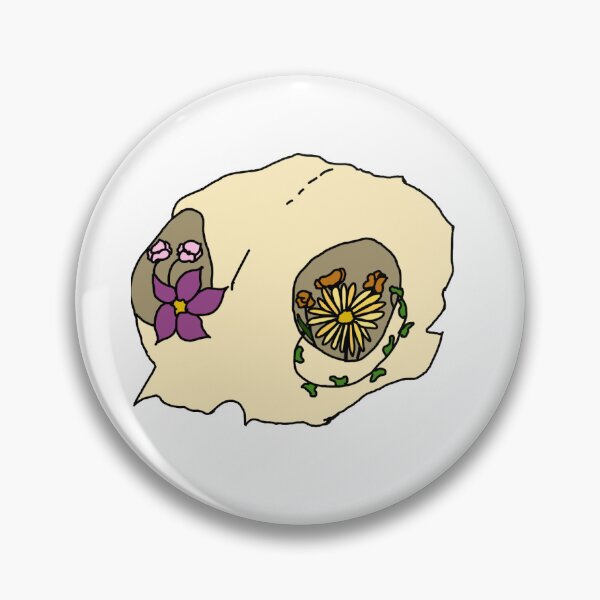 Item preview, Flowering cat skull designed and sold by Space-Ace-Cards.
