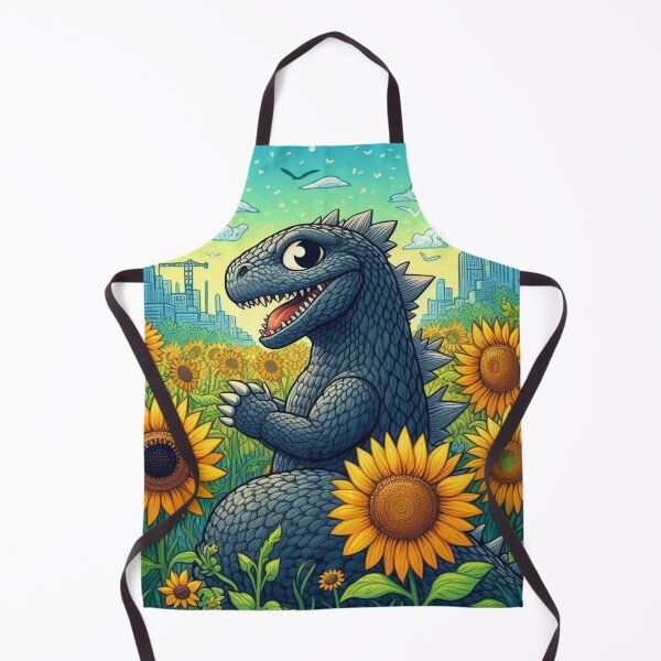Item preview, Godzilla's Blossoming Fury: Sunflowers Unleashed designed and sold by GonzoDX.