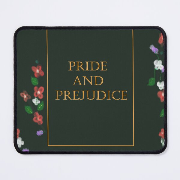 Item preview, Pride and Prejudice Floral Cover designed and sold by EmilysCozyCards.