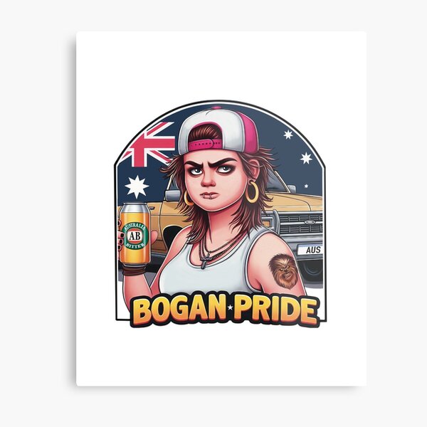Item preview, Bitter aussie bogan beer TSHIRT design designed and sold by FunkiFish.