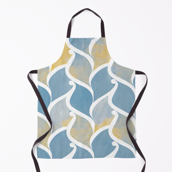 Item preview, Abstraction pattern. Blue and yellow geometric pattern. designed and sold by Harmonysens.