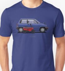 City R & Motocompo (Blue & Red) Unisex T-Shirt