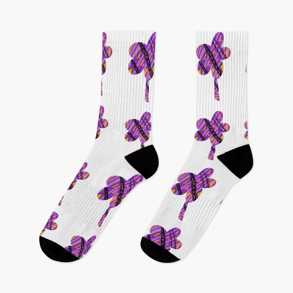Item preview, The Ribbon Purple Flower designed and sold by Saladeis-draw.