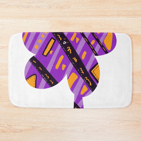 Item preview, The Ribbon Purple Flower designed and sold by Saladeis-draw.