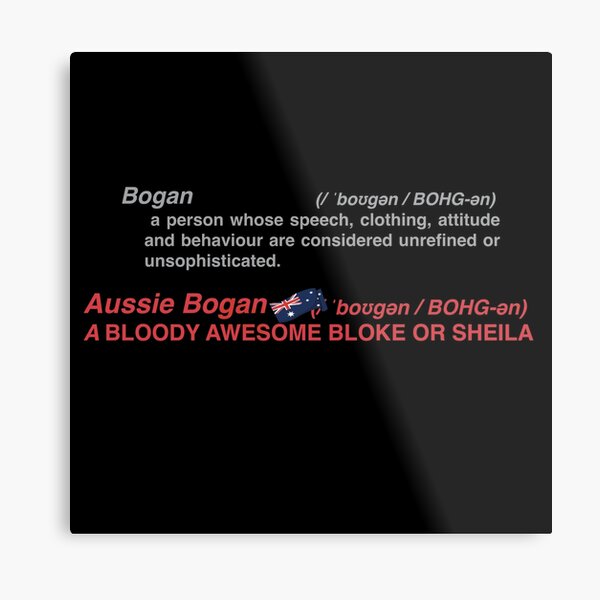 Item preview, Definition of an aussie bogan TSHIRT design designed and sold by FunkiFish.