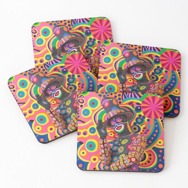 Item preview, Psychedelic Elegance - Vivid Colorburst Machine Elf designed and sold by Nicholas Panek.