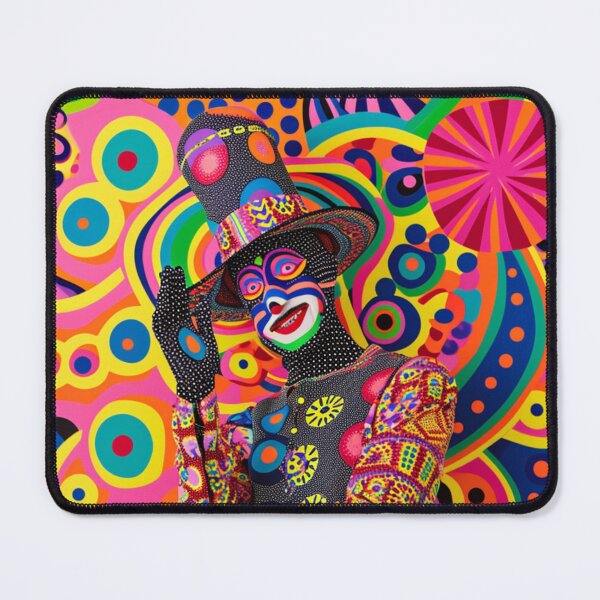 Item preview, Psychedelic Elegance - Vivid Colorburst Machine Elf designed and sold by Nicholas Panek.