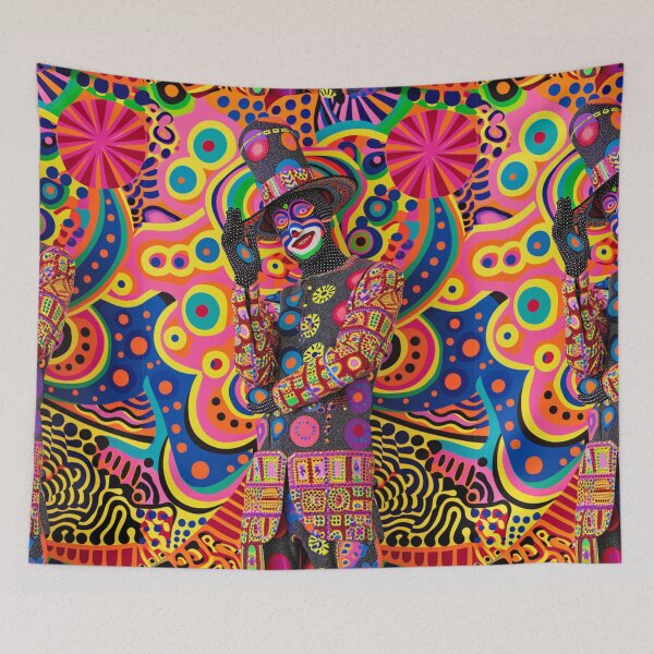 Item preview, Psychedelic Elegance - Vivid Colorburst Machine Elf designed and sold by Nicholas Panek.