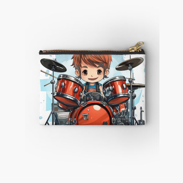 Item preview, Cute Young Boy Drummer Drums  designed and sold by Mohammed Sohail Khan.