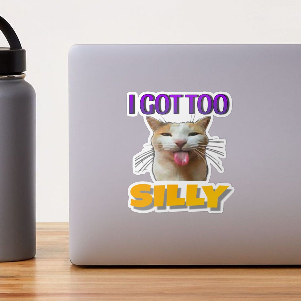 Silli Silly Sticker - Silli Silly Cat - Discover & Share GIFs