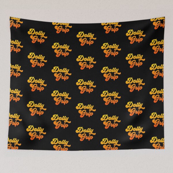 Item preview, Groovy Dolly Grip - Fire Orange Gradient designed and sold by NermilioDesigns.