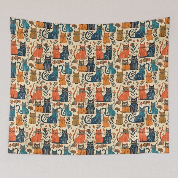 Item preview, Cat Pattern designed and sold by TalosianStudios.