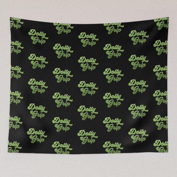 Item preview, Groovy Dolly Grip - Lime Green Gradient designed and sold by NermilioDesigns.