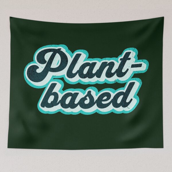 Item preview, Retro Plant-Based Graphic Logo designed and sold by Cult of Seitan.