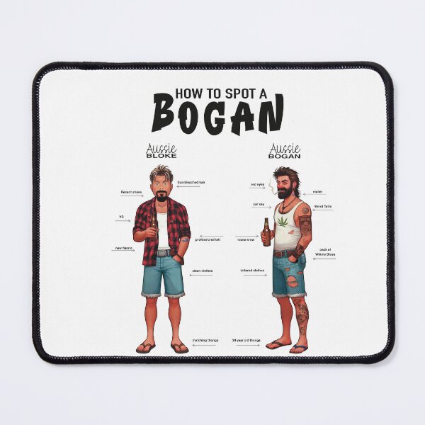 Item preview, How to spot a Bogan Aussie TSHIRT design designed and sold by FunkiFish.