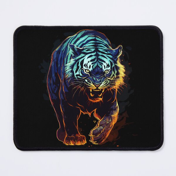 Item preview, Wild Tiger Spirit Animal - Comic Style designed and sold by Tabble-Dabble.