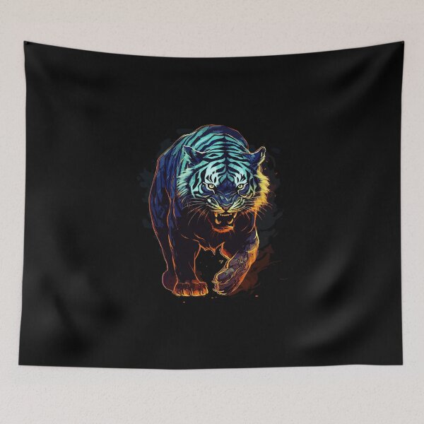 Item preview, Wild Tiger Spirit Animal - Comic Style designed and sold by Tabble-Dabble.