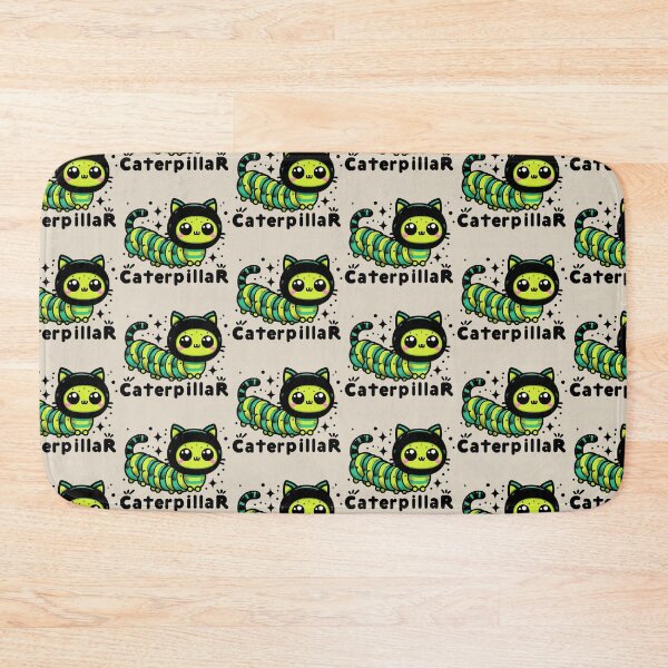 Item preview, Cute Cat Caterpillar Hybrid Pun designed and sold by SubtleSplit.