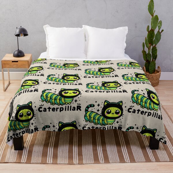 Item preview, Cute Cat Caterpillar Hybrid Pun designed and sold by SubtleSplit.