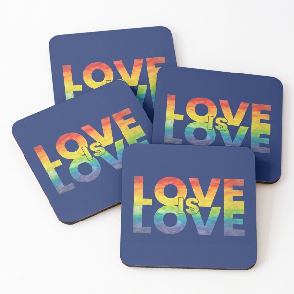Item preview, Love is Love Text Design LGBT Support Gay Pride designed and sold by kakarikihill.