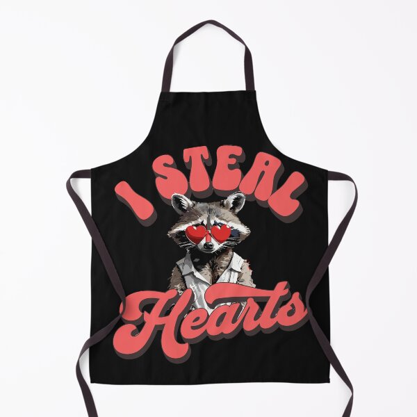 Item preview, I Steal Hearts Raccoon designed and sold by MindFrank.