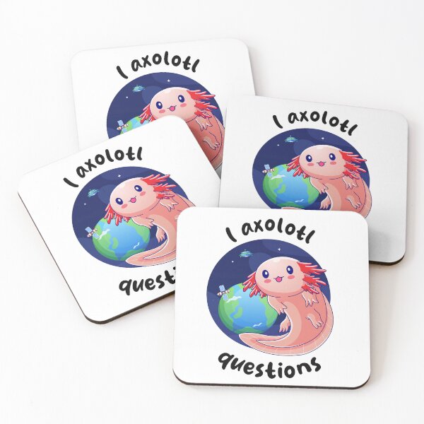 Item preview, I axolotl questions - cream (on light colors) designed and sold by messy-nessie.