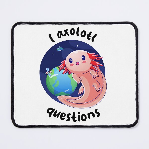 Item preview, I axolotl questions - cream (on light colors) designed and sold by messy-nessie.