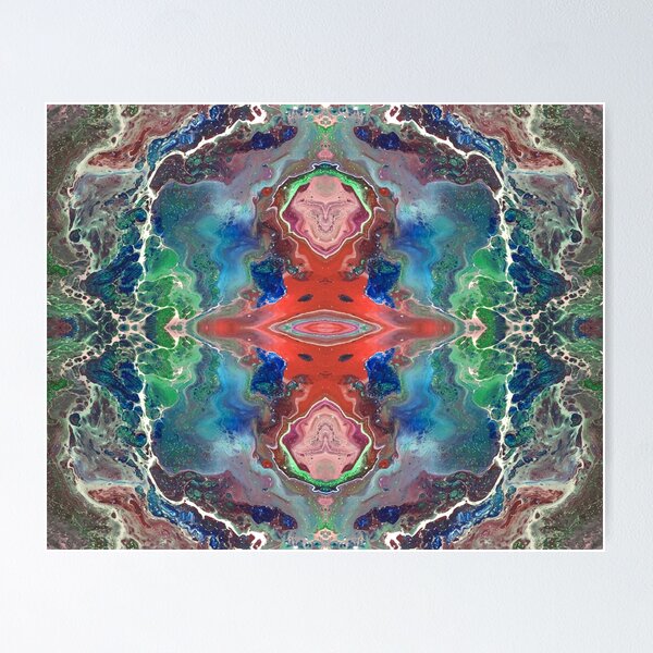 Item preview, Conflate (Flip) - Fluid Art/Acrylic Pouring designed and sold by chaosARTtas.