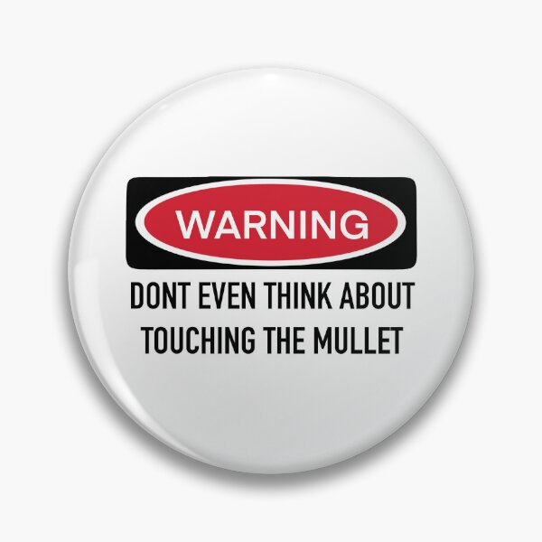 Item preview, Don’t touch the mullet!  Aussie TSHIRT design designed and sold by FunkiFish.