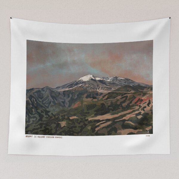 Item preview, Mount Saint Helens designed and sold by sydneybrookeart.