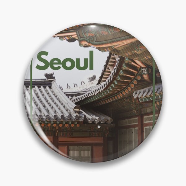 Item preview, Seoul and traditional hanok designed and sold by Chocohobak.