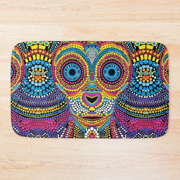 Item preview, Prismatic Primate - Vibrant Monkey Kaleidoscope Art Print designed and sold by Nicholas Panek.