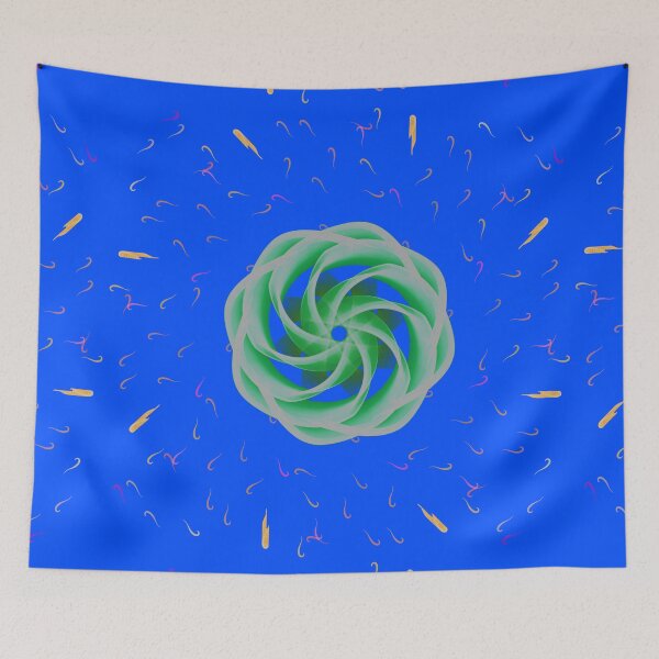 Item preview, Hand-drawn Green and White Rose designed and sold by Victoria Rose.