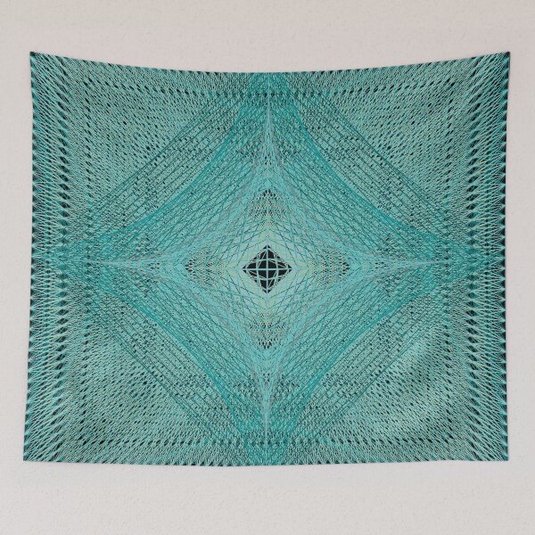 Item preview, Rectangular Pattern #4 Morph C [16945-Cyans-BB] designed and sold by LottMultimedia.