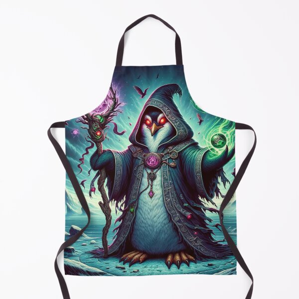Item preview, Evil Penguin Sorcerer designed and sold by Zestpond.