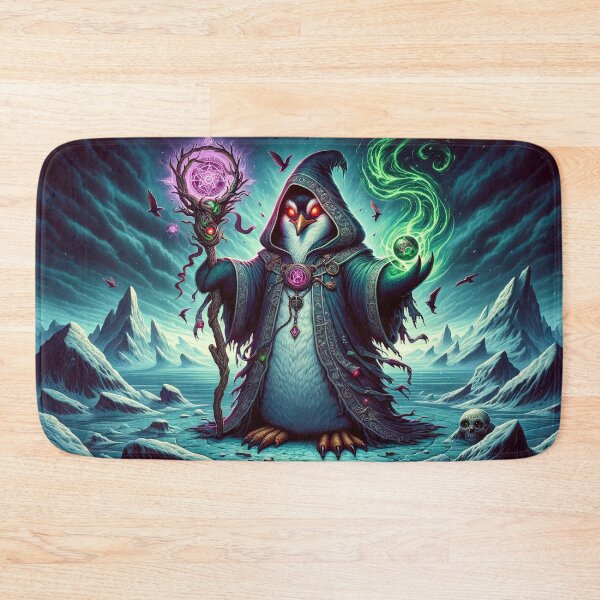 Item preview, Evil Penguin Sorcerer designed and sold by Zestpond.