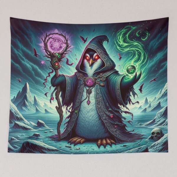 Item preview, Evil Penguin Sorcerer designed and sold by Zestpond.
