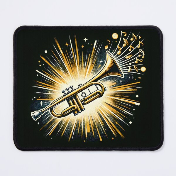 Item preview, Golden Melody: Trumpet Cartoon designed and sold by Melodic-Designs.