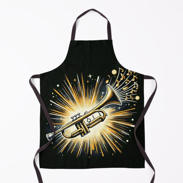 Item preview, Golden Melody: Trumpet Cartoon designed and sold by Melodic-Designs.