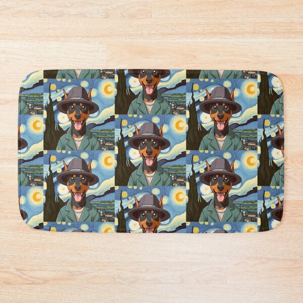 Item preview, Van Gogh Chibi Dobermann Self Portrait designed and sold by City0fDreams.