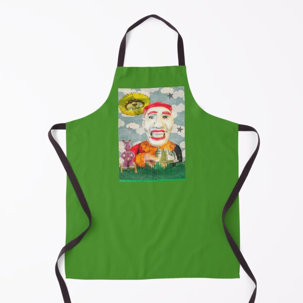 Item preview, Creepy Vintage Cast Iron Clown - ‘A-Tisket, A-Castle’ designed and sold by Nikki Fortuin Arts & Crafts.